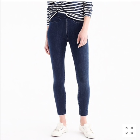 j crew pull on jeans